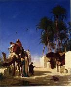 unknow artist Arab or Arabic people and life. Orientalism oil paintings  411 oil painting on canvas